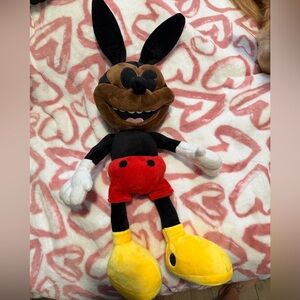 Black and Red Collectible Plush Toy